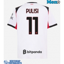 AC Milan Christian Pulisic #11 Replica Away Shirt 2025-26 Short Sleeve